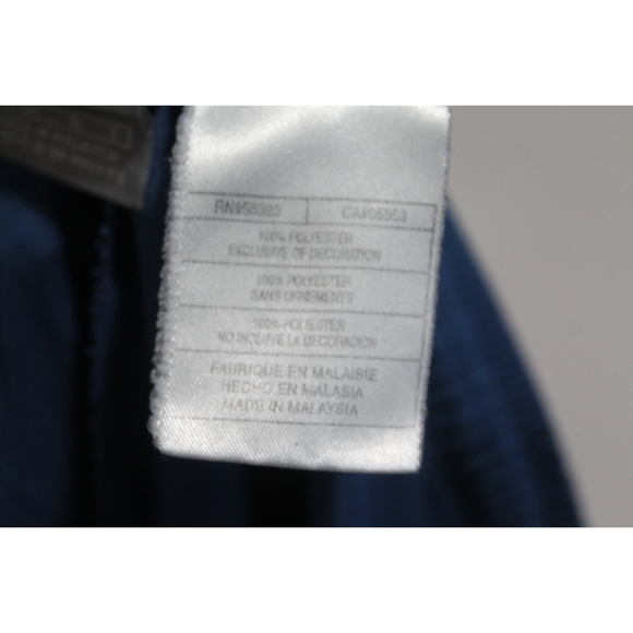 Nike Men Blue Vintage Wind Breaker Pants V Cut Ankle Size Large - Picture 5 of 12